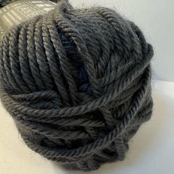 1 Skein Red Heart Soft Essentials Yarn - Charcoal - Picture 3 of 3